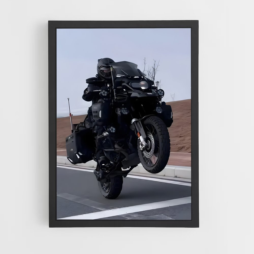 Poster Roues à l'Asphalte – affiche BMW Motorrad (vue 2)